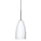 Besa Lighting Chrissy Cord Pendant, Opal Matte, Bronze Finish, 1x40W Candelabra 1BT-150907-BR - alternate 1